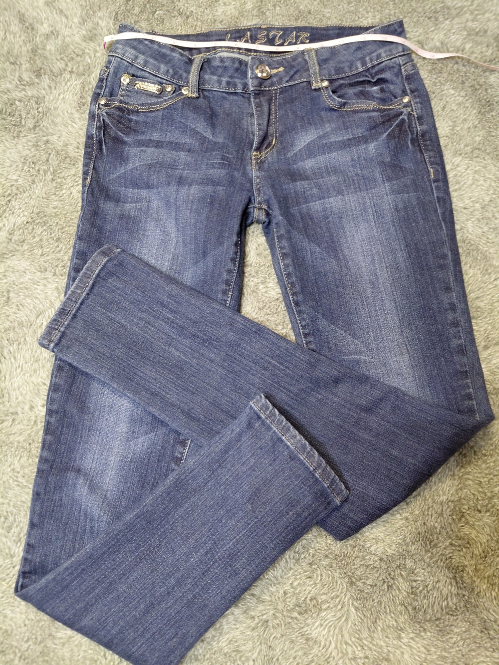 L.A. STAR RINESTONED JEANS - Picture 11 of 15
